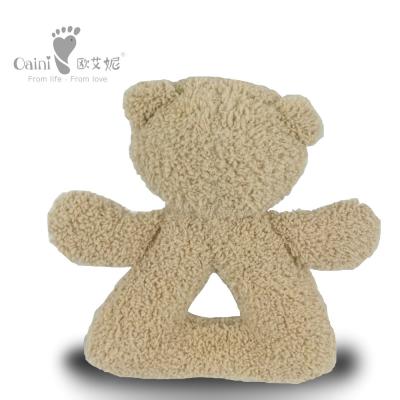 China OEM ODM Infant Educational Soft Toys MultiShaped Stuffed Animal Rattle 16cm for sale