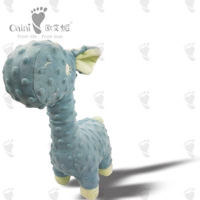China 33 X 16cm Doll Plush Toy Green Cuddly Alpaca Stuffed Animal for sale
