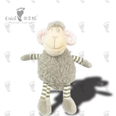 China 30 X 20cm Grey  Goat Dog Toy Child Friendly Dog Chew Toys for sale