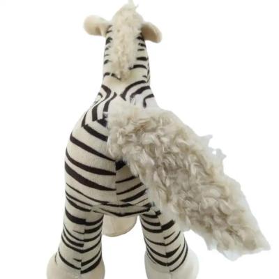China Soft Plush Horse Toy Comforter Lovely PP Cotton Stuffed Animal Toys Planet Friendly for sale