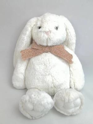 China Stuffed Animal Cute Sitting Bunny Doll Long Ears Bunny Plush Toy For Kids for sale