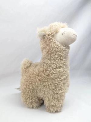 China Fluffy Plush Cute Plush Animal Alpaca Toys Kids Play Skin-Friendly Toys Birthday Gifts for sale
