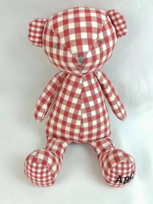 China Polyester Fabric Teddy Bear Stuffed Plush Animal Toy Children Sleeping Doll Birthday Gift for sale