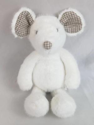 China Mouse suave personalizado Animal recheado de brinquedos de pelúcia crianças brinquedos de pelúcia baby Rattle para crianças à venda