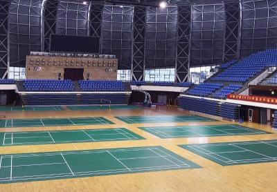 China Suelo anti el 15m del gimnasio del vinilo del resbalón 6.0m m por el rollo en venta