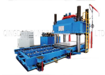 China Complete Heating Rubber Tiles Manufacturing Machines With Little Floor Area for sale
