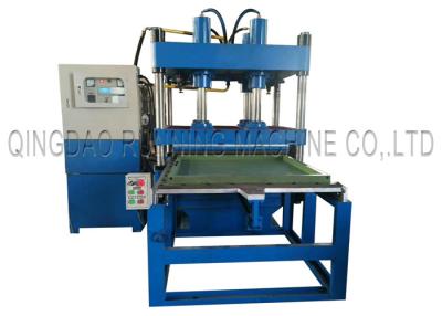 China Rubber Tiles Manufacturing Machines With Double Side Mold Sliding System for sale