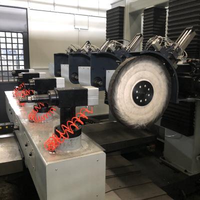 China Máquina de pulir de pulido de alta velocidad superficial de metal del CNC para el grifo del cuarto de baño del hardware en venta