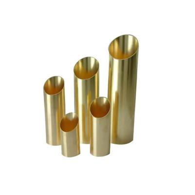 China H59 H62  Thin Wall Brass Tubing Small Brass Tubing Copper T2 C27400 C27450 for sale