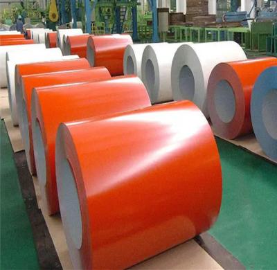 China Z40 To 600g/M2 Color Coated Steel Plate Color Steel Coil 610mm for sale