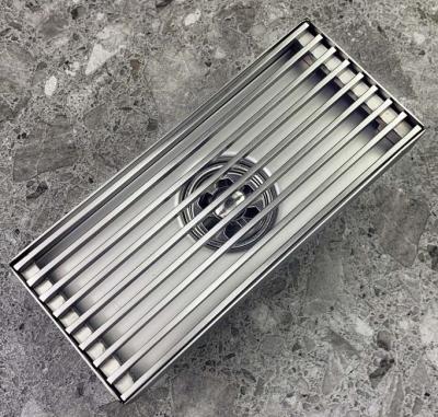 China Material de acero inoxidable linear del dren de piso de la ducha SUS304 resistente a la corrosión en venta