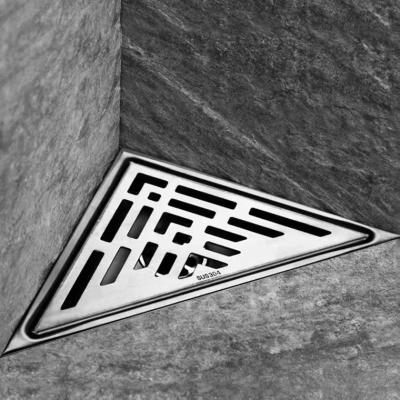 China El piso anti de la ducha del triángulo del olor drena el material de acero inoxidable 304 en venta