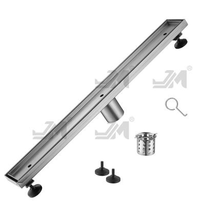 China 24 Inch Rectangle SS Shower Drain , Linear Floor Drain For Shower Bathrooms for sale