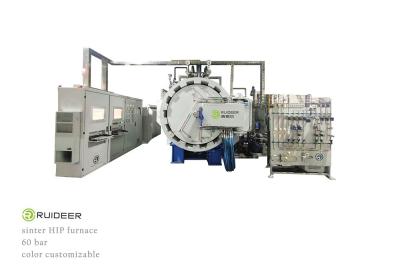 China Single Chamber Gas Pressure Sintering Furnace Horizontal / Vertical 60 Bar 6MPa for sale