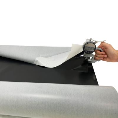China Black TPU Hot Melt Adhesive Film 0.18mm Thickness 150cm Width Fabric Adhesive Tape for sale