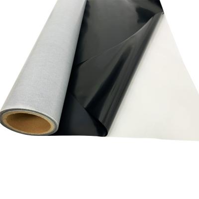 China TPU Hotmelt Adhesive Film / 150cm Black Adhesive Film For Cotton Fabric Lamination for sale
