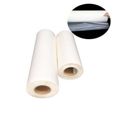 China Thermoplastic Polyurethane Hot Melt Adhesives Film Roll 0.06mm 0.08mm 100% PES Composition for sale