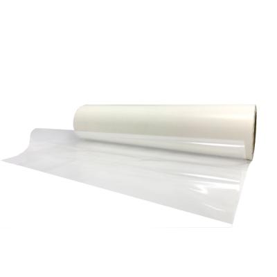 China Polyurethane Heat Transfer Film Roll Chemicals Glue Fabric Seam Sealing Tape 0.25mm 140cm for sale