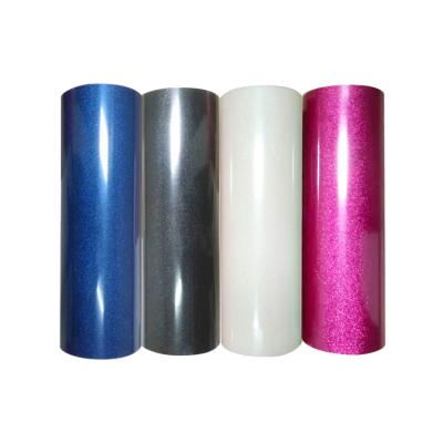 China Custom Glitter Heat Transfer Vinyl Sheets For Textile Fabric for sale