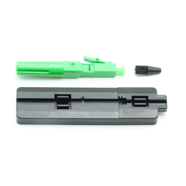omc lc apc singlemode fast connector 2