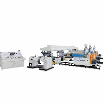 China Food Aseptic Packaging Paper Plastic Aluminum Extrusion Laminating Machine for sale