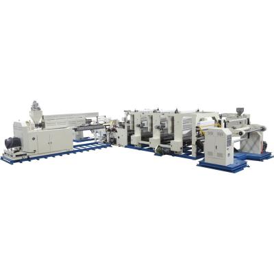 China Three Colors Gravure Paper Printing Film Coated Extrusion Lamination Machine for sale