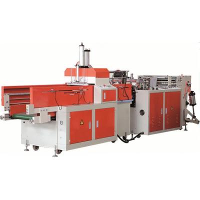 China Compact Plastic Blown Film Plant Carry Bag Making Machine for sale