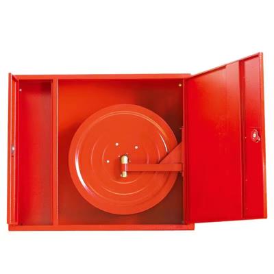China Manual Type Fire Hose Reel Cabinet Firefighting Equipment Accessories for sale