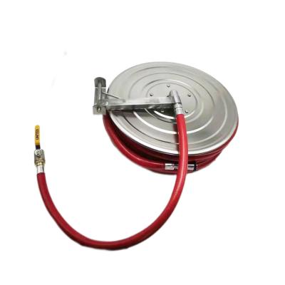 China Automatic Pump Fire Fighting Hose Reel With Flat Firefighting Box for sale