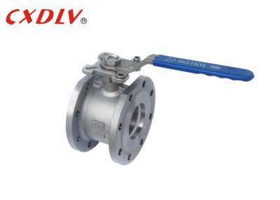 China High Platform CF8 SS304 DN50 Italy Wafer 1 Piece Ball Valve Driving by Actuators for sale