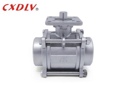 China ISO5211 Pad Female Threaded Ball Valve BSP BSPT NPT Direct Mounting For Water for sale