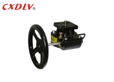 China Ball Valve Gear Box Actuator Handwheel with Black Color for sale