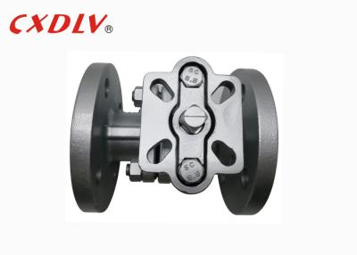 China Full Bore Floating Stainless Steel Ball Valve 2 Split Body Investment ISO Mounting Pad for sale