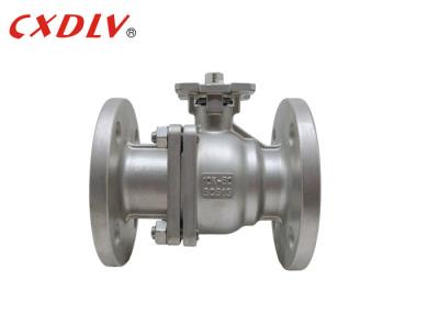 China JIS10K SCS13 2 inch Stainless Steel Ball Valve With Solid Stainless Steel Ball en venta