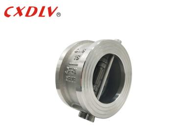 China SUS13/14 H76 Dual Plate Check Valve Double Door Swing Wafer Type DN50~DN500 for sale