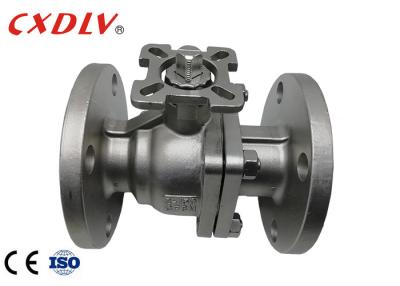 China CF3M ANSI150 Stainless Steel Ball Valve 2 Pieces Full Port for sale