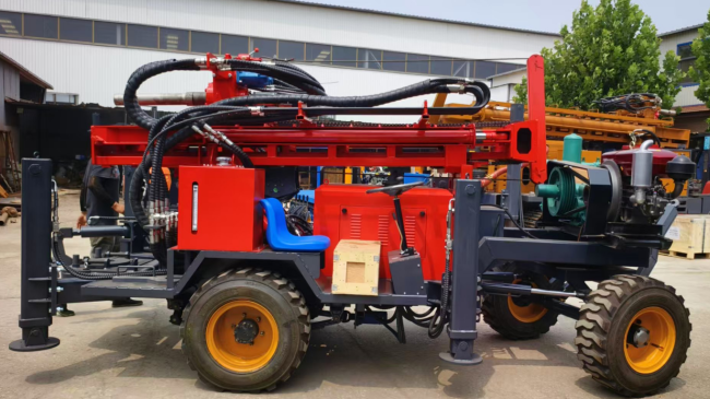 ST-300 Water Well Drilling Rig - Front View