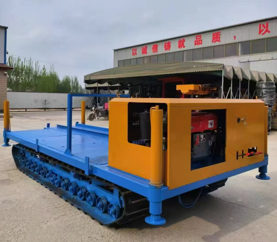 Tracked chassis operational view