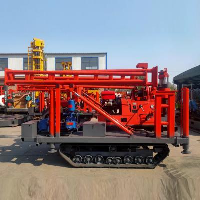 China GK 200 Borehole Crawler Mounted Geological Drilling Rig for Rock Well Drilling for sale