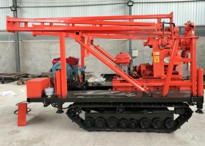 China Mobile Hydraulic Crawler Drilling Rig , Track Mounted Drill Rig Easy Operation for sale