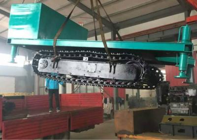 China Perforadora horizontal del pozo de agua, aparejo de taladro montado correa eslabonada de XY-1A en venta