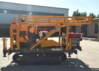 China 65KW Hydraulic Diesel Engine 200m Portable Well Drilling Rig for sale