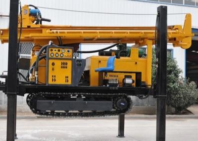 China Deep Underground Water Well Drilling Rig With Diesel Engine 350 Meters Large Pneumatic Drilling Machine for sale