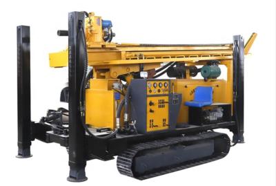 China 250m Water Bore Well 75kw Crawler Mounted Drill Rig for sale