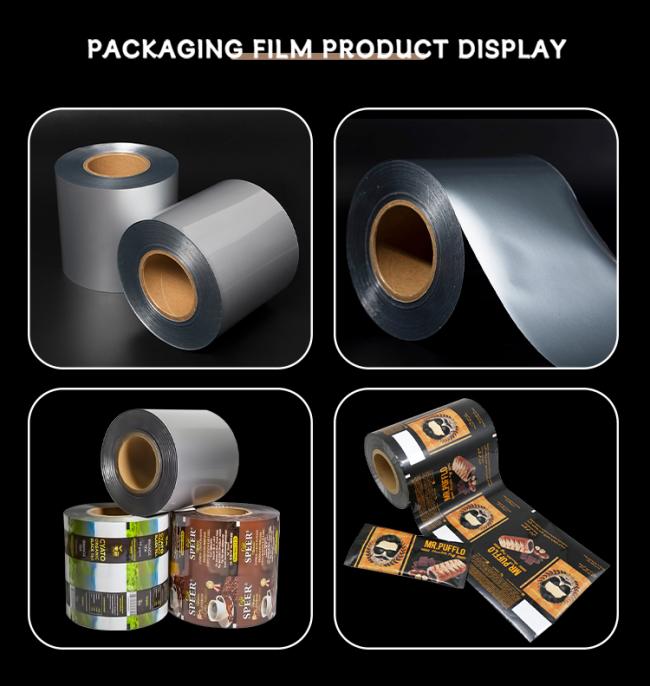 Industrial packaging application of aluminum foil film