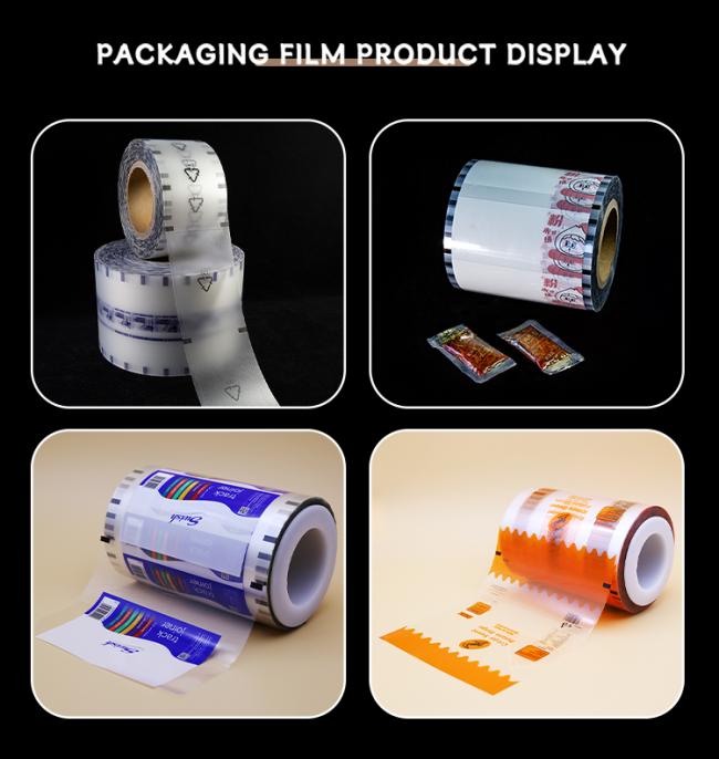 Matte film roll on production line
