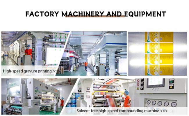 Eight sided sealing bag production line