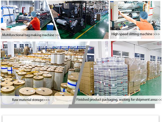 Quality control of eight sided sealing bags
