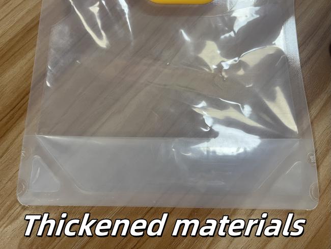Multiple spout pouches in different sizes