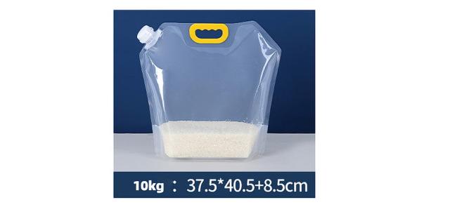 Bulk packaging of spout pouches